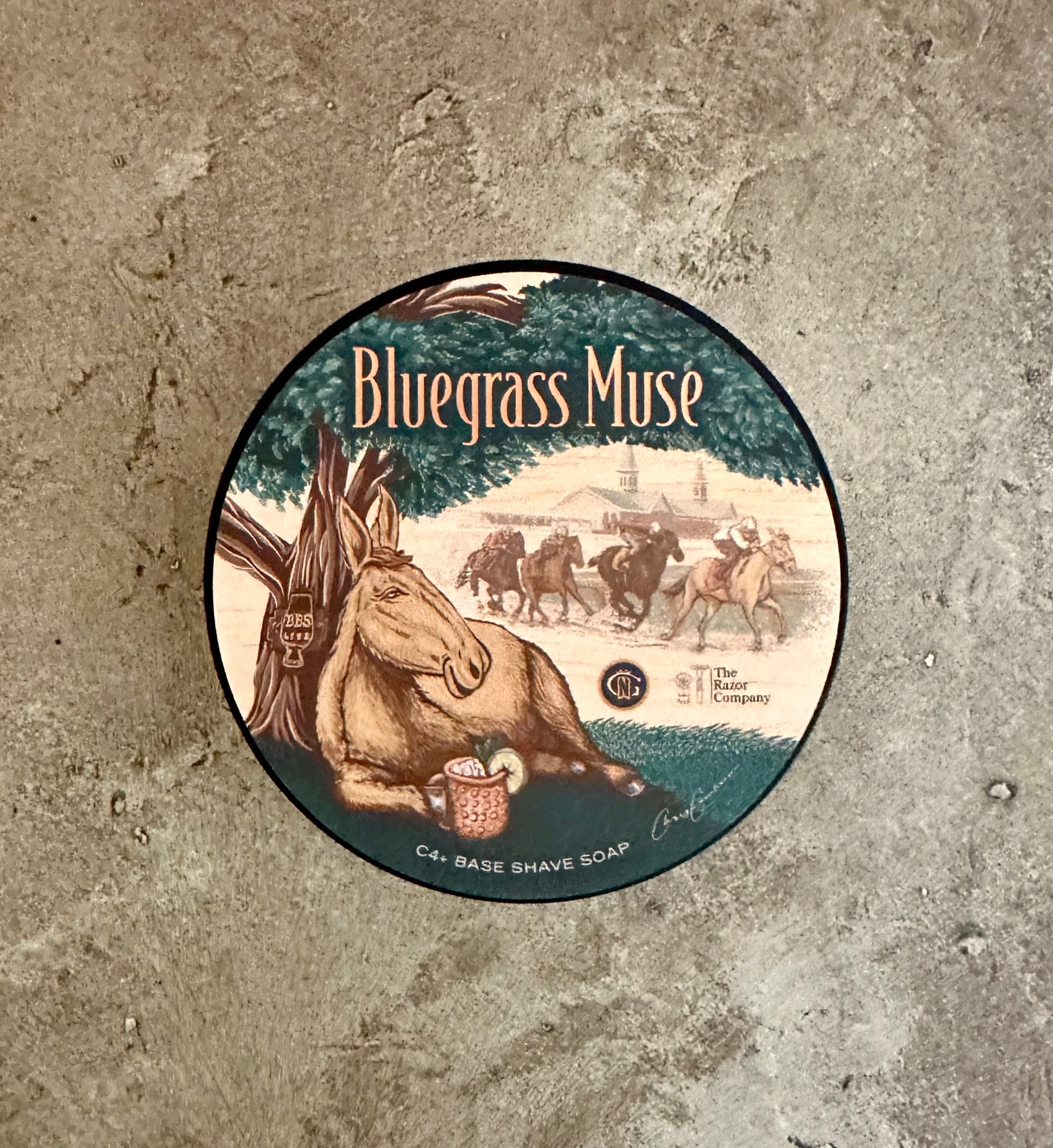 Bluegrass Muse Shave Soap