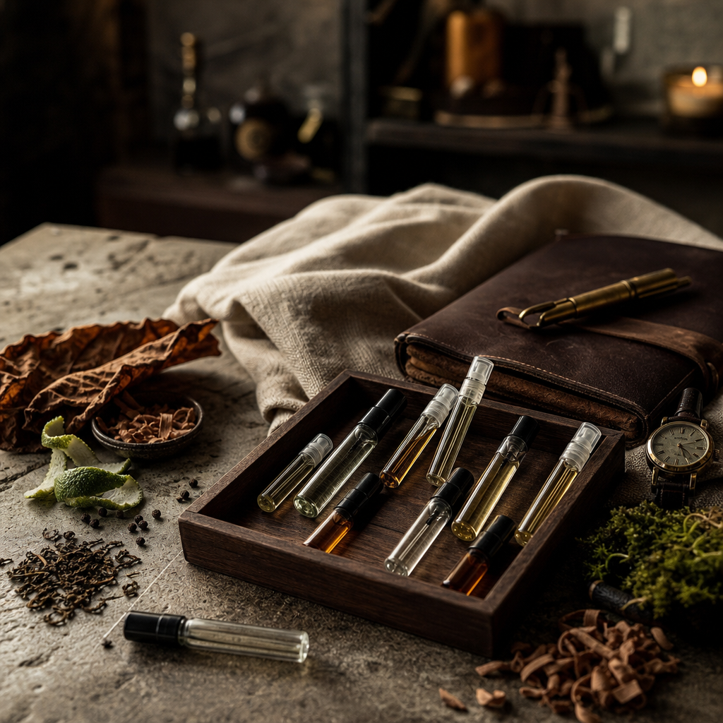 Mens Cologne Sample Set | Gentleman’s Nod