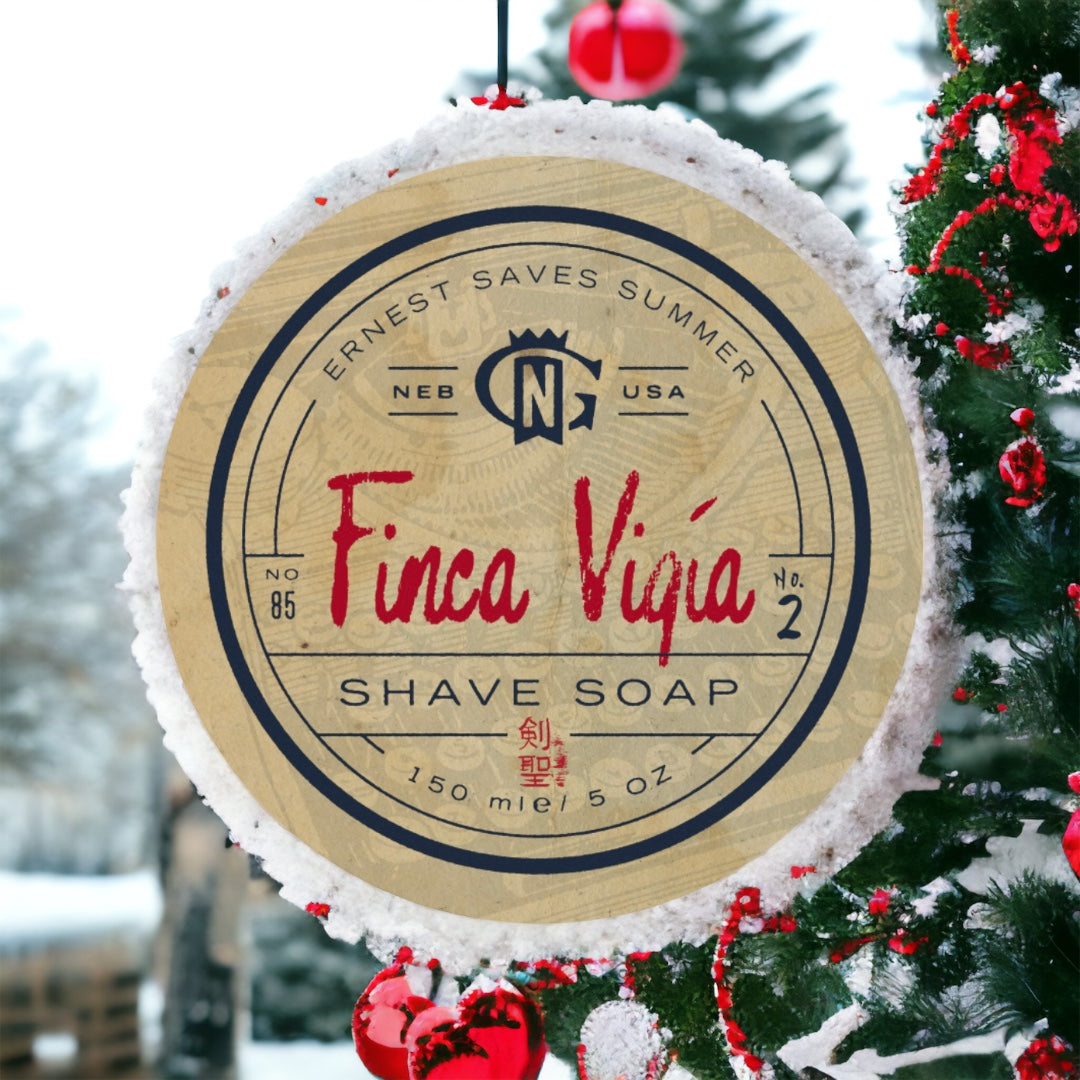 Finca Vigía (Ernest Saves Summer) LE Shave Soap & Aftershave Splash Gift Set