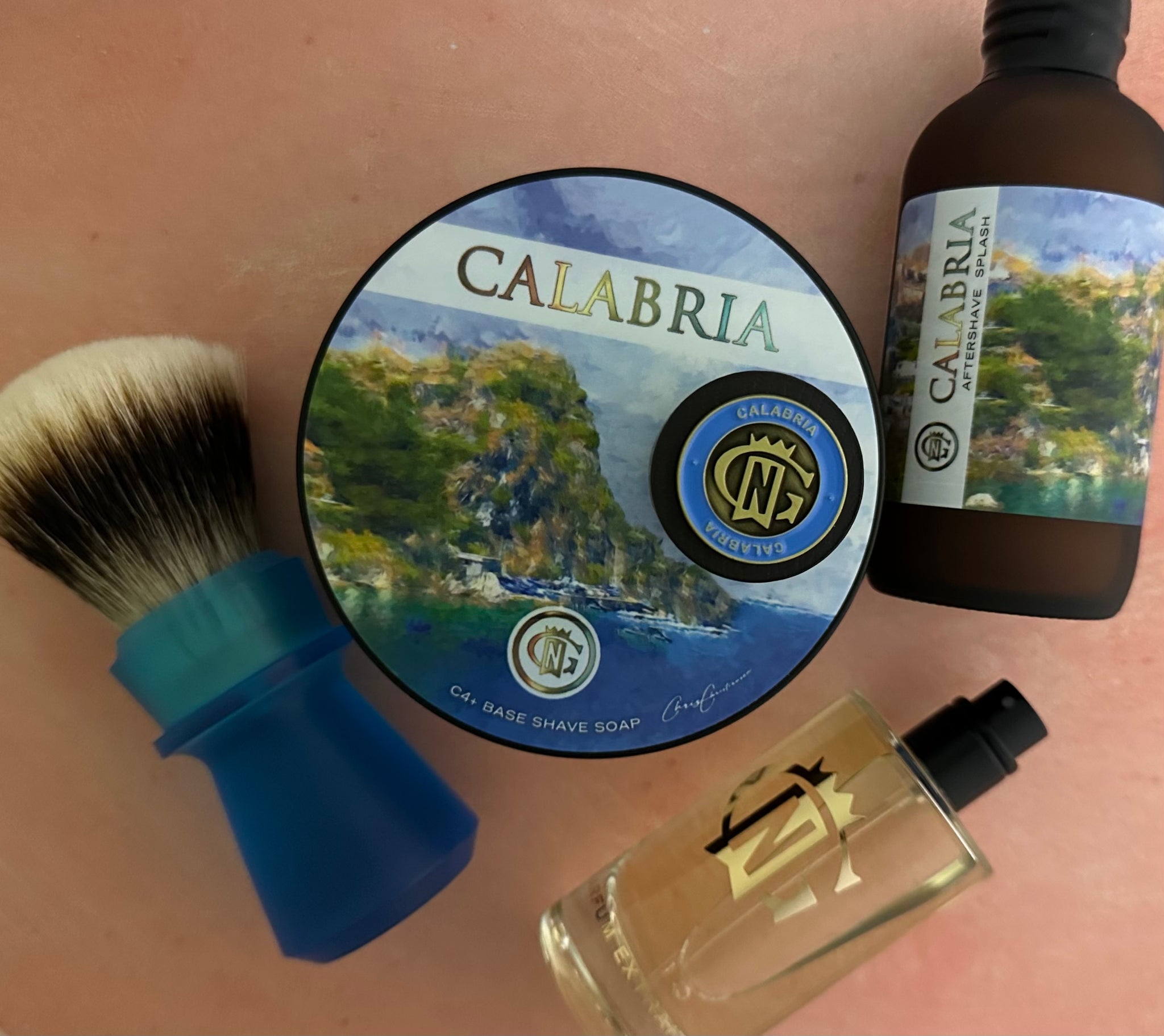 Calabria Parfum & Shave Gift Set