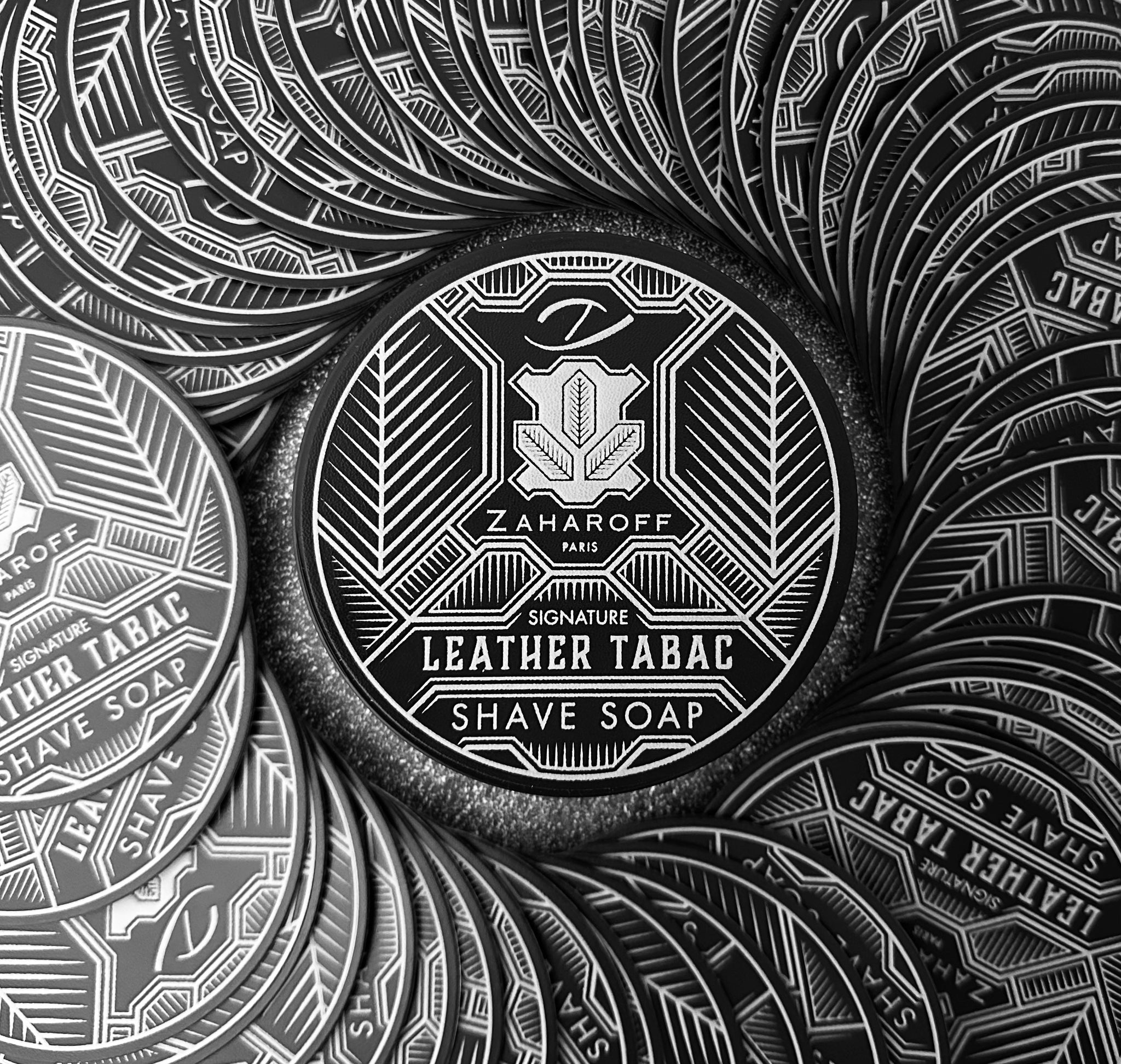 Zaharoff X GN Signature LEATHER TABAC Shave Soap