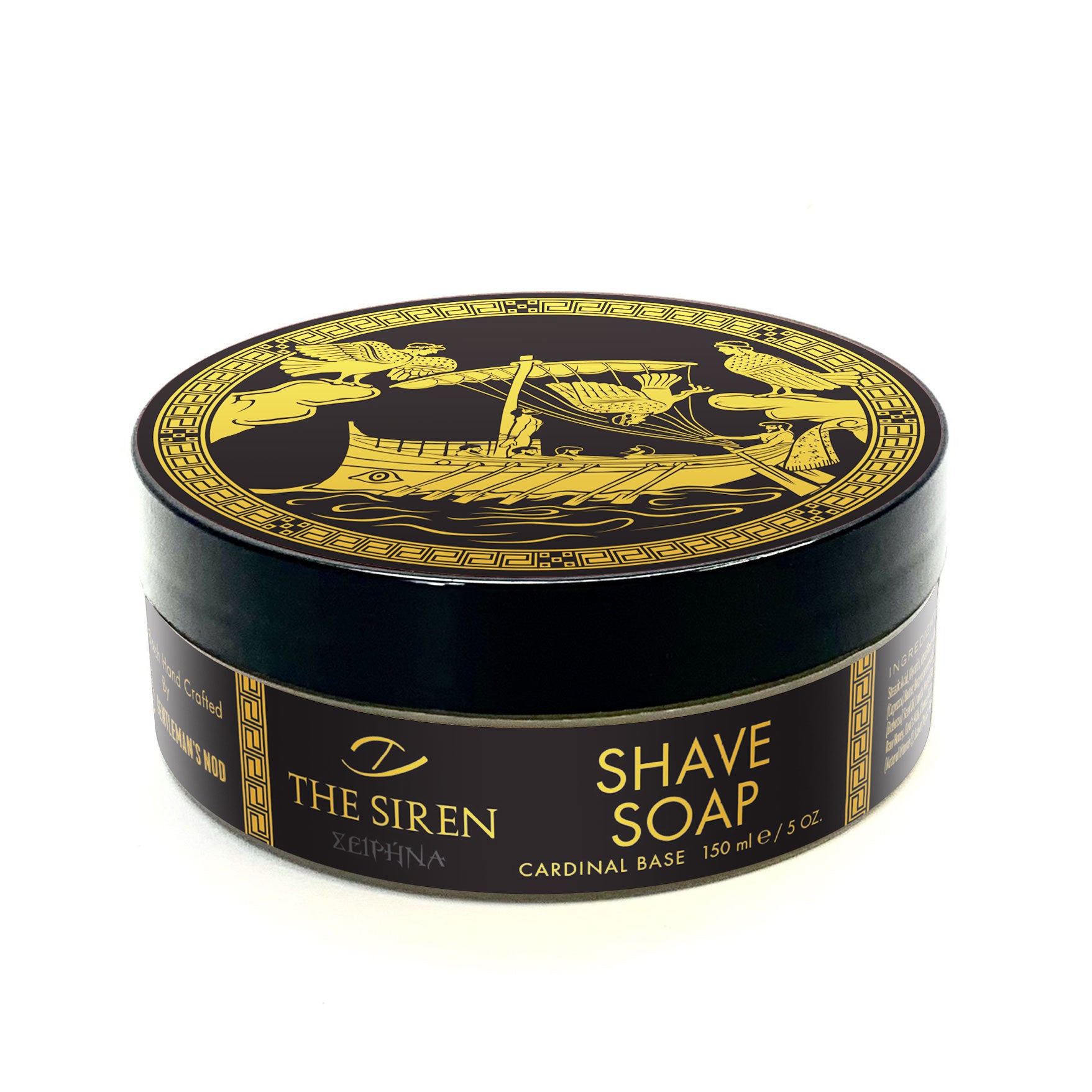 Curly Scents x Zaharoff THE SIREN Shave Soap