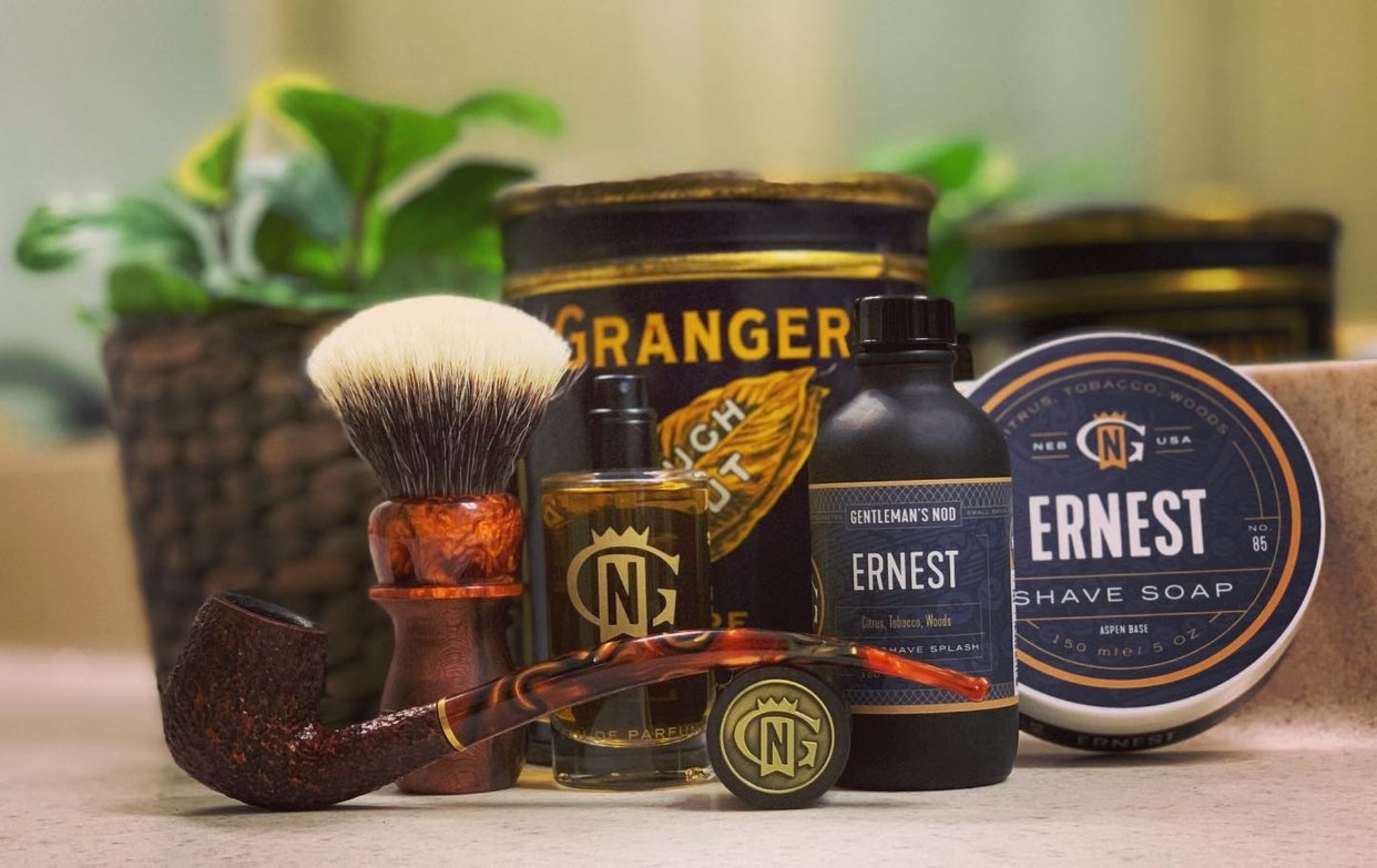 Ernest Parfum Extrait and Shave Gift Set