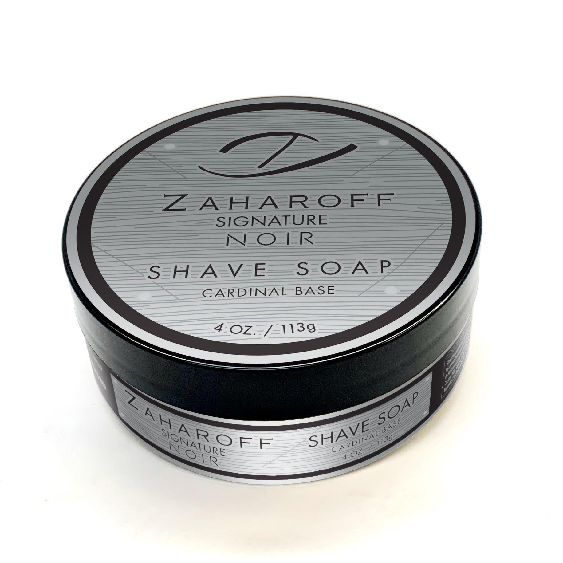 Zaharoff Signature NOIR Shave Set