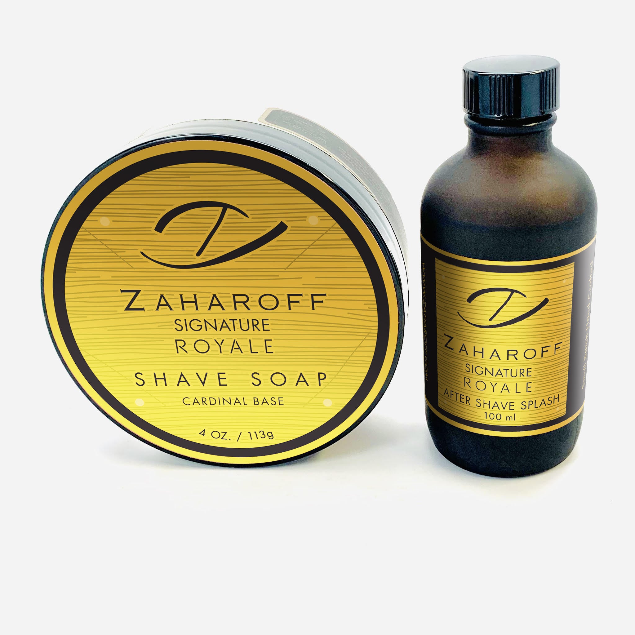 Zaharoff Signature ROYALE Shave Set